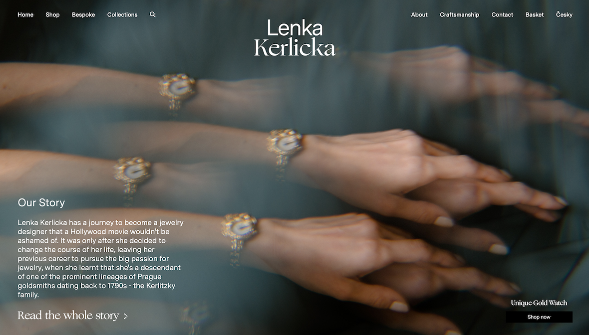 Wordpress Website Development - Lenka Kerlicka